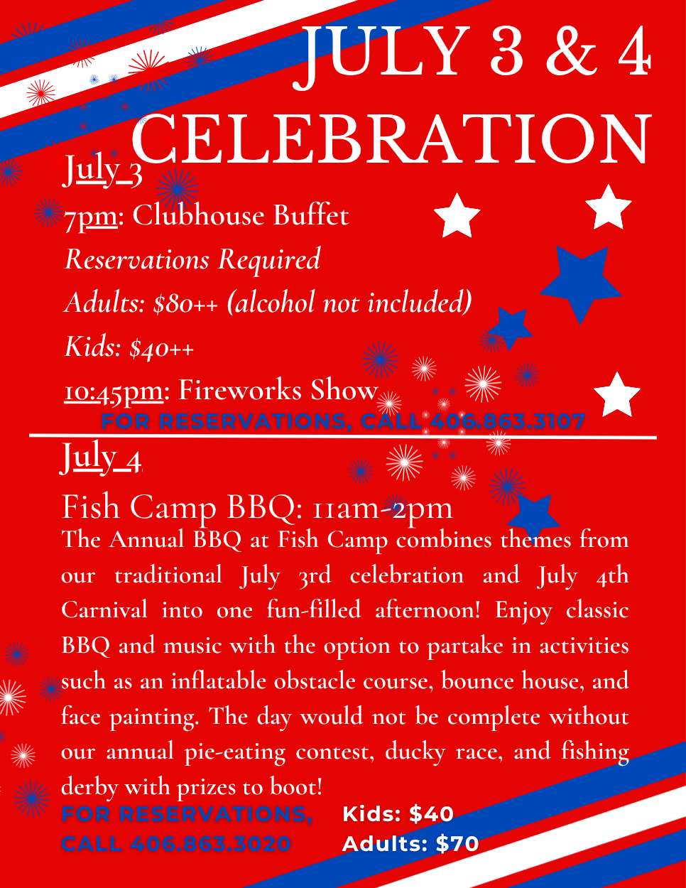 July 3 & 4
